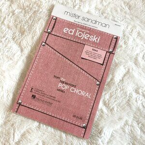 5/$25 'Mister Sandman' Pop Choral Vocal Arrangement Music Sheets